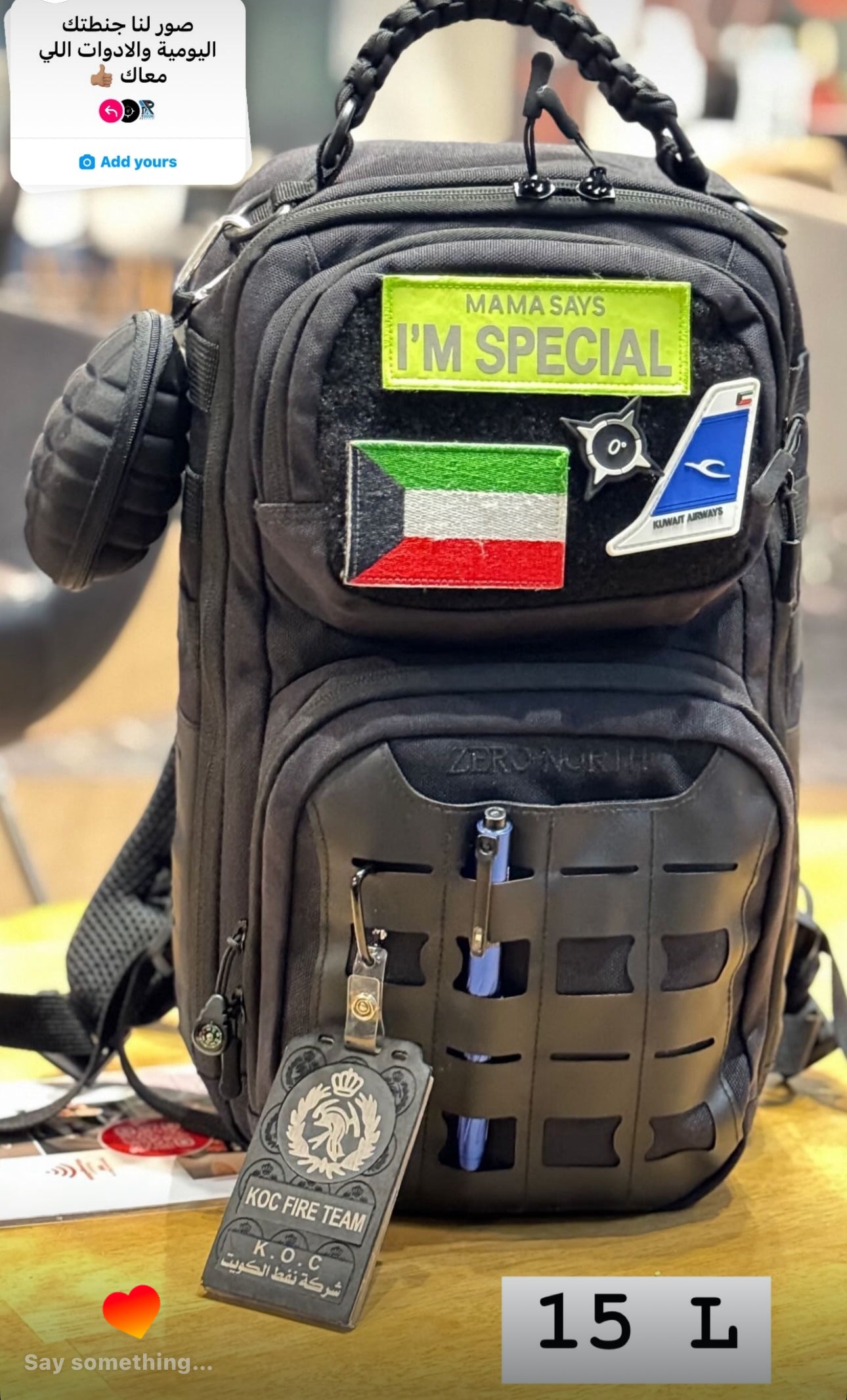 ZN 15L Tactical Backpack