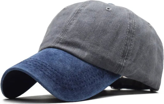 Grey&Blue Hat