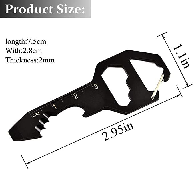 8 in 1 Multi Tool Key  - أداة متعددة الاستخدامات (8 في 1)