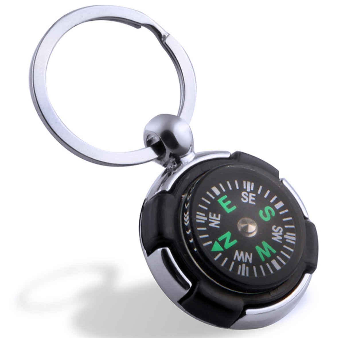 ZN COMPASS KEYCHAIN