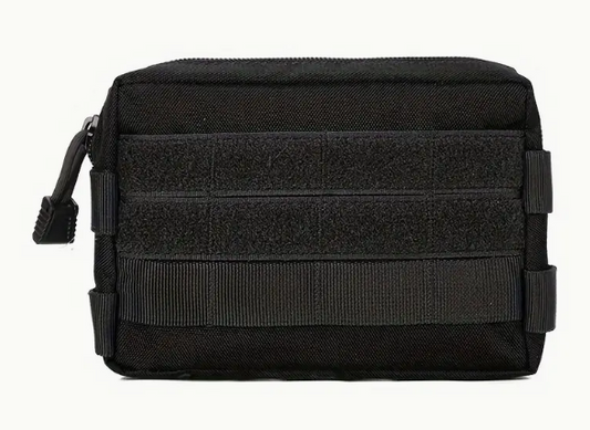 Tactical Molle Horizontal Admin Pouch Multi-Purpose Laser-Cut EDC Tool Pouch Bag