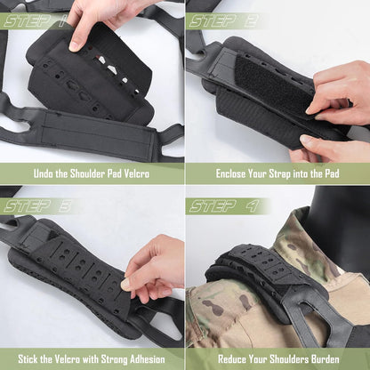 (1) Shoulder Strap Pad for Vest Carrier