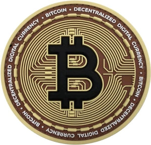 BROWN BITCOIN PATCH