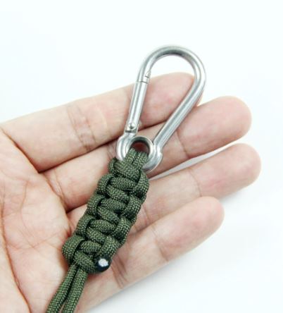 Stainless Steel Carabiner Keychain