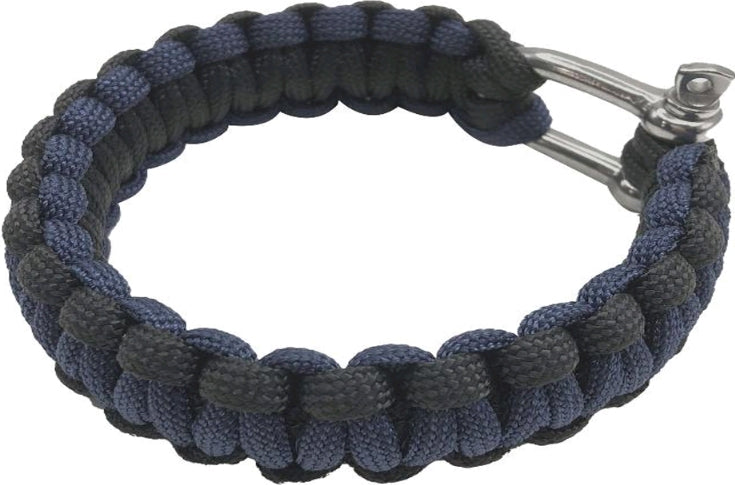 Paracord Bracelet Black&Blue