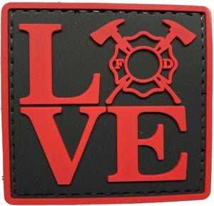 LOVE FIRE FIGHTER RED