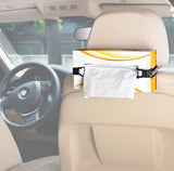 Car Visor/Headrest Strap Holder for Tissues