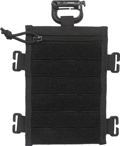 Horizontal Molle Patch Panel Zipper Pouch