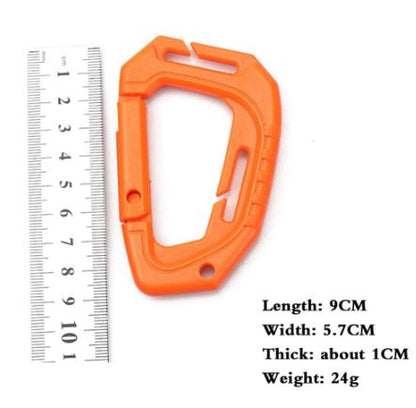 Big D-type Plastic Tactical Molle Quick Hook Hanging