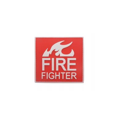 RUBBER FIRE FIGHTER PATCH