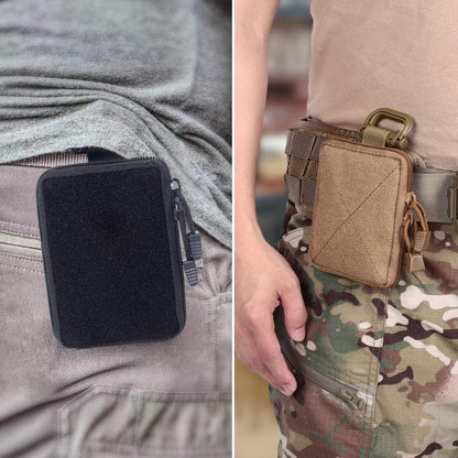 Multifunctional wallet with Carabiner