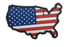 USA MAP FLAG