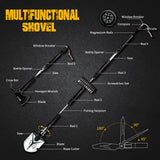 Multifunctional Tactical Multifunction Shovel With Axe