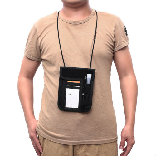 Tactical ID Card Case Holder Neck Lanyard