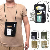 Tactical ID Card Case Holder Neck Lanyard
