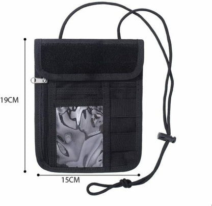 Tactical ID Card Case Holder Neck Lanyard